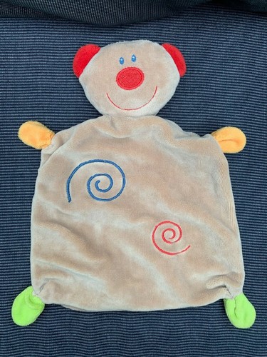 Kuscheltuch bär braun - kuscheltuch, braun,